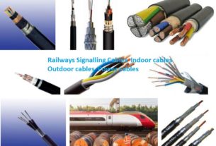 Railways Signalling Cables Indoor cables Outdoor cables Power cables