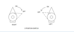 SIGNAL KNOB REVERSE RELAY(RR) CIRUIT