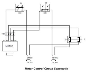 Motor Control Circuit Schematic