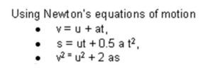 Braking Distance Calculations