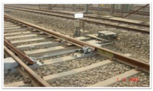 Metro Rail Advance Signalling System POINT MACHINE IN MAINLINE